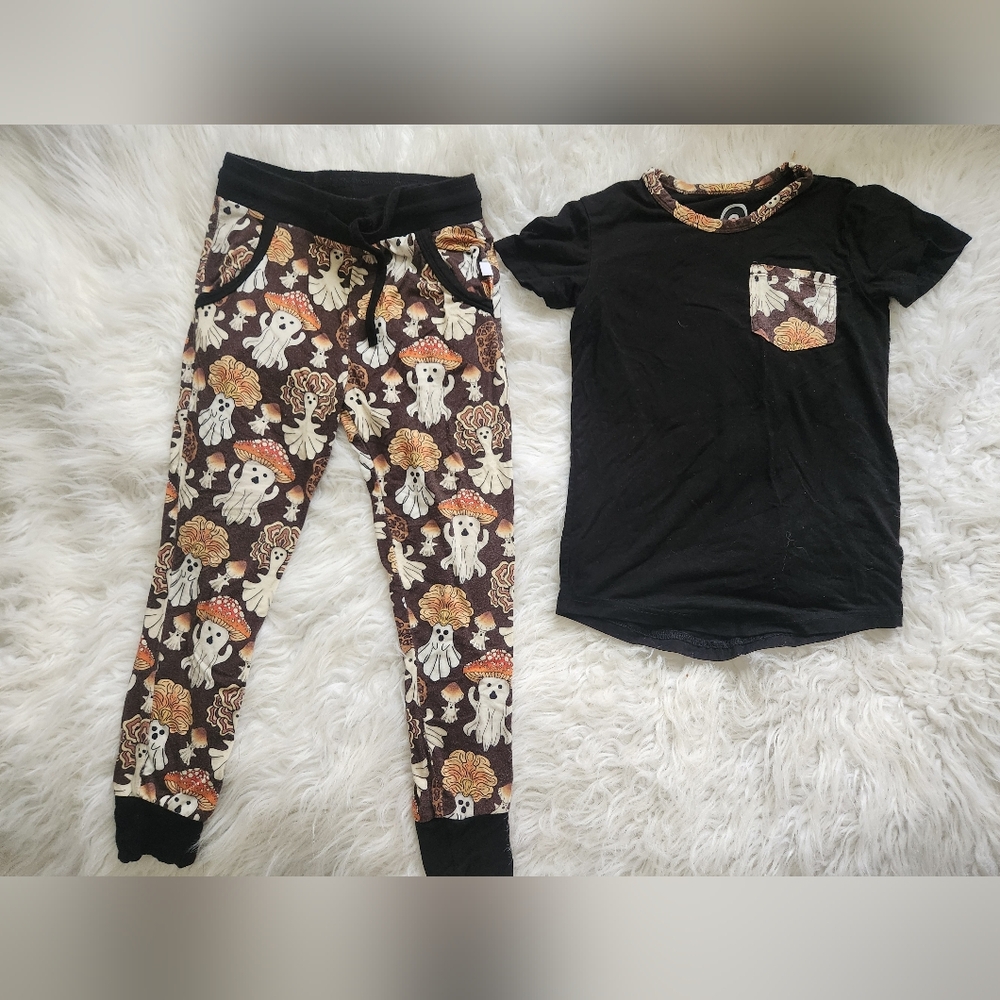 Atlas Jaymes Booshrooms Jogger and Pocket tee 5T